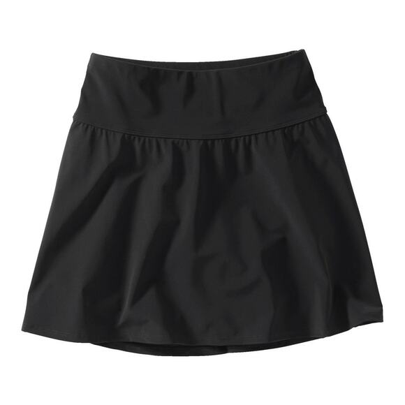 L.L. Bean Shaping Swim Skirt UPF 50+ High Rise Flattering Black Size 18 - Picture 2 of 10